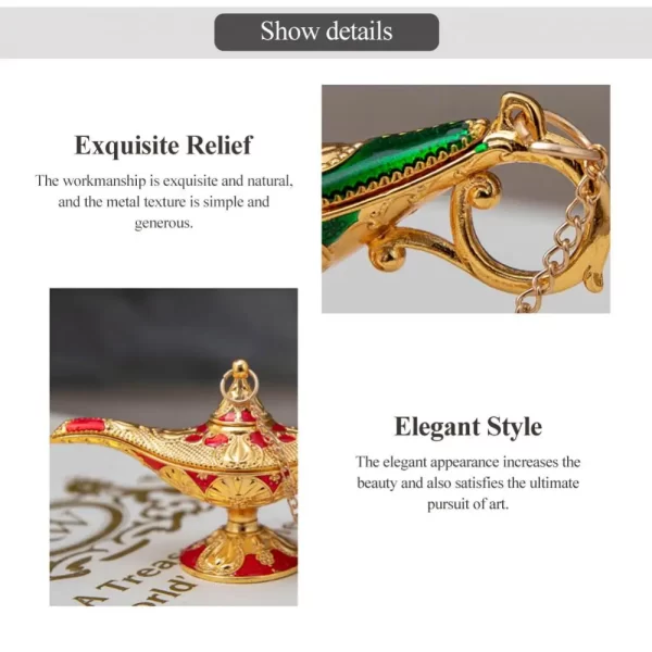 Lâmpada Mágica do Aladdin para Decoração - Imagem 5