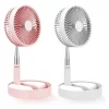 Ventilador Portátil Dobrável Silencioso Retrátil, Carregamento Recarregável, 7200mah