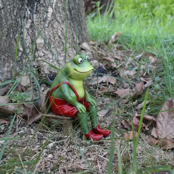 Sapo Realista em Resina - Imagem 5