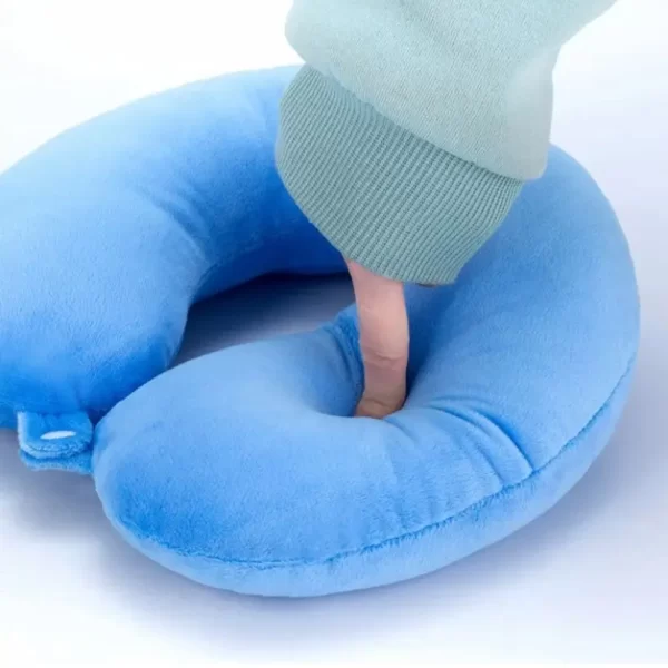 Almofada de Pescoço Travesseiro Anatômico de Viagem Cervical - Imagem 3