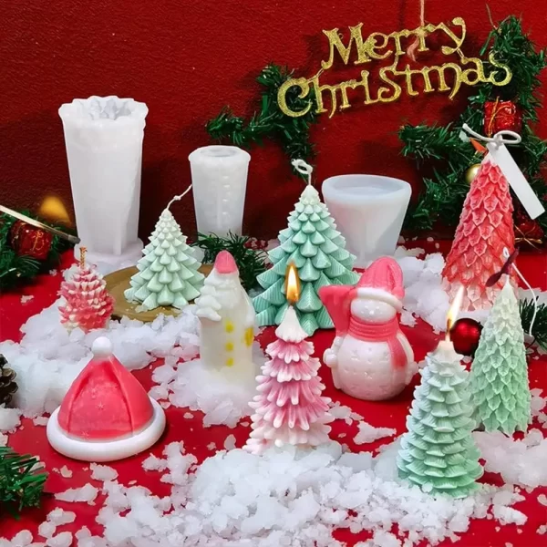 Moldes de Silicone 3D para Velas - Imagem 4