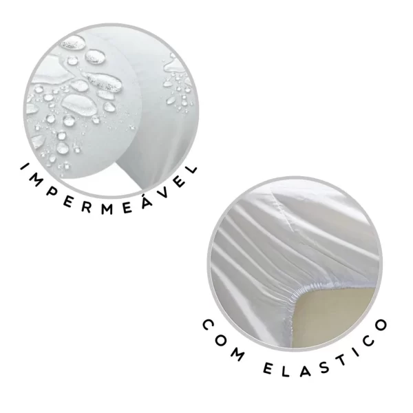 Capa para Colchão Impermeável com Elastico - Imagem 3