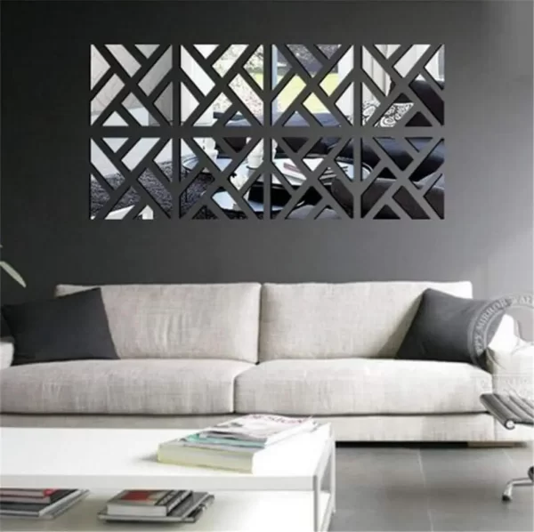3D Folha Acrílica para Art Wall 4 PCs - Imagem 3