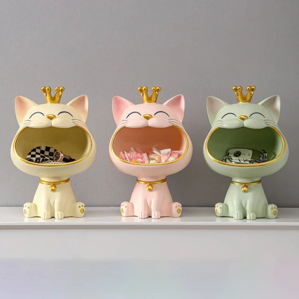 Estátua de Gato da Sorte para Decoração - Imagem 6
