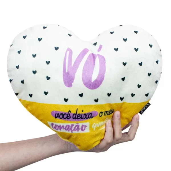 ALMOFADA SHAPE CORACAO SUPER ... - Imagem 5