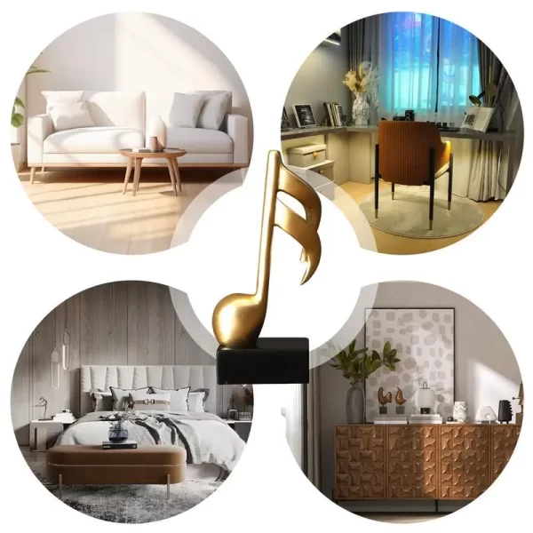 Resina Musical Nota para Decoração - Imagem 5