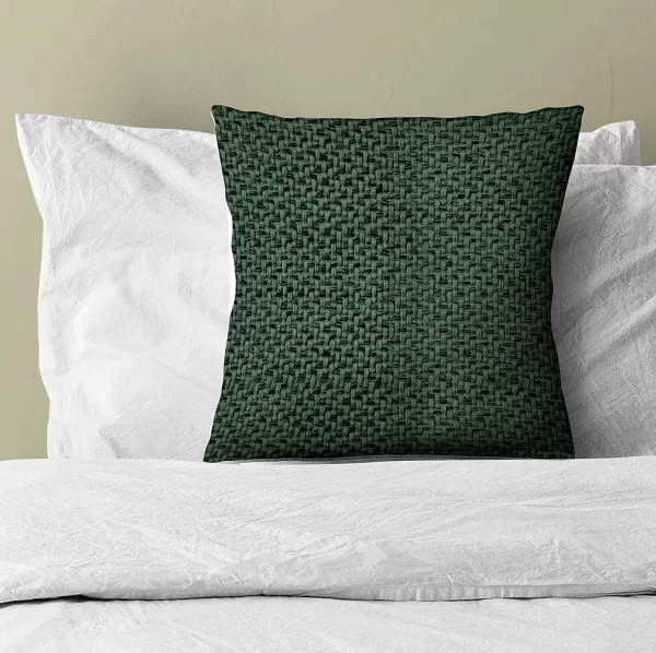 Kit Com 4 Capas Para Almofadas Verde - Imagem 4