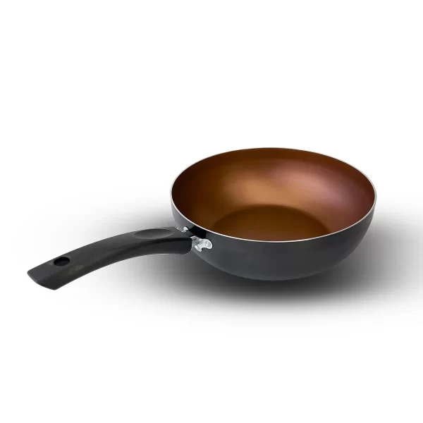 Panela Frigideira WOK 24cm Antiaderente Alumínio - Imagem 6