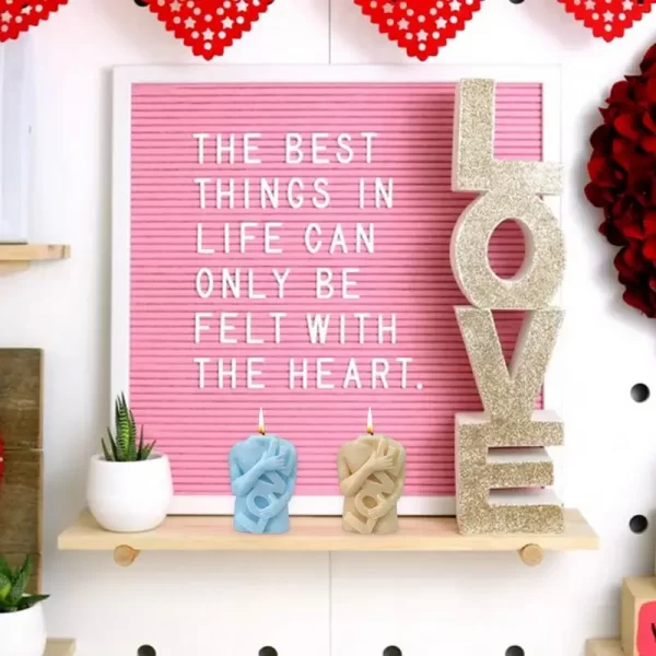 Moldes De Vela Corpo Humano Hold Love - Imagem 3