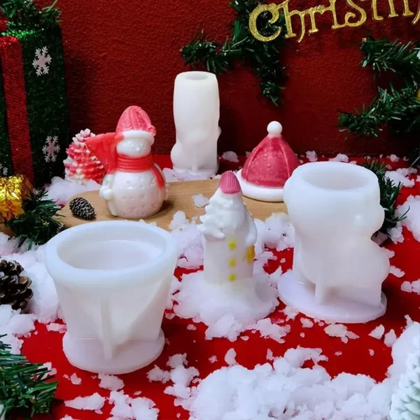 Moldes de Silicone 3D para Velas - Imagem 5