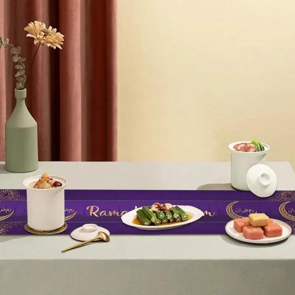 Toalhas de Mesa Elegantes para Decoração 13.77x70.8 - Imagem 2