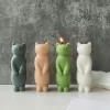 Vela Artesanal de Silicone Formato Gato