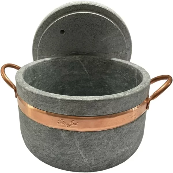 Punho De Cobre De Sabão De Pedra Com Pino, 3,6 l - Imagem 2