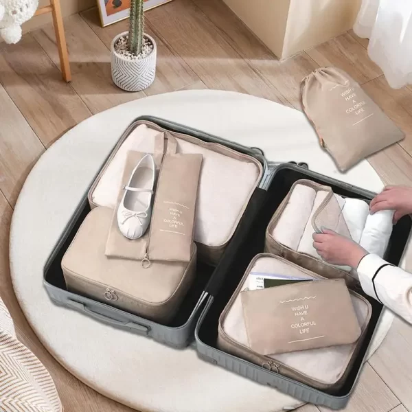 Sacos De Armazenamento De Organizador Dobrável 7 Pcs - Imagem 2