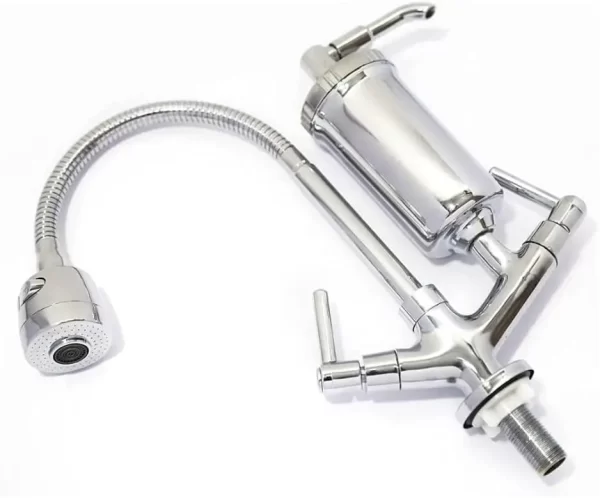Filtro De água Faucet De Metal Flexível - Imagem 2