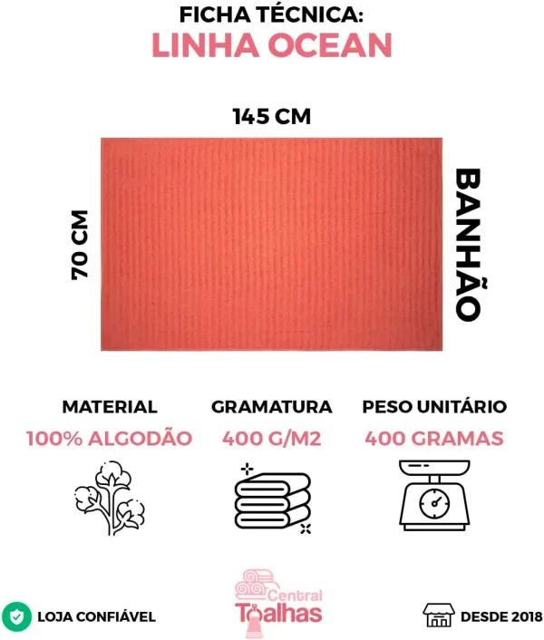 Kit Toalha Felpuda, 4 toalhas - Imagem 2