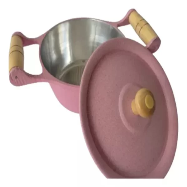 Panelas e Fritadeiras Caçarola Alumínio Fundido Shake Pink Baking - Imagem 3