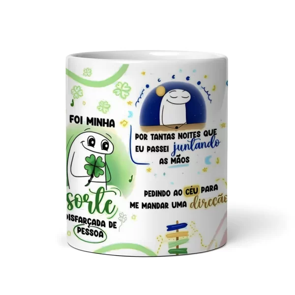 Caneca Personalizada Para Namorado Casal em Cerâmica 325ml - Imagem 3