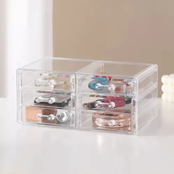 Maquiagem Box Acrílico Transparente - Imagem 2
