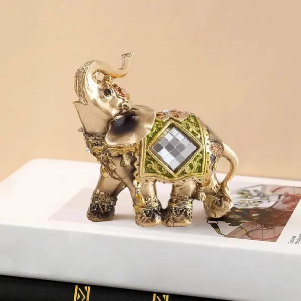 Elefante Feng Shui em Resina - Imagem 5