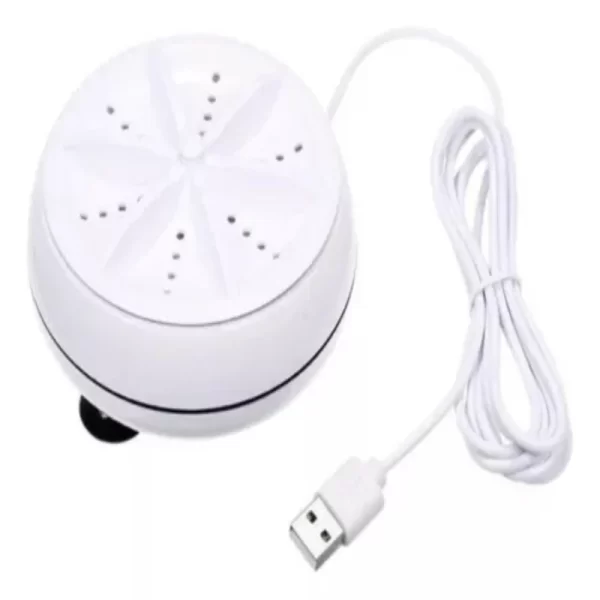 Mini Máquina de Lavar Portátil Ultrassônica USB