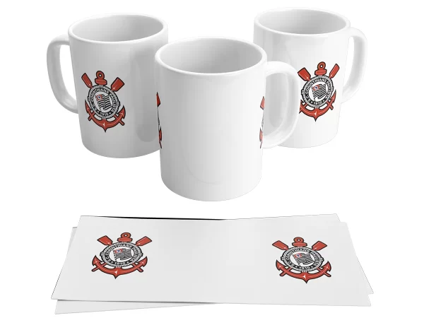 Caneca Corinthians + Caixa - Xícara 325ML - Imagem 3