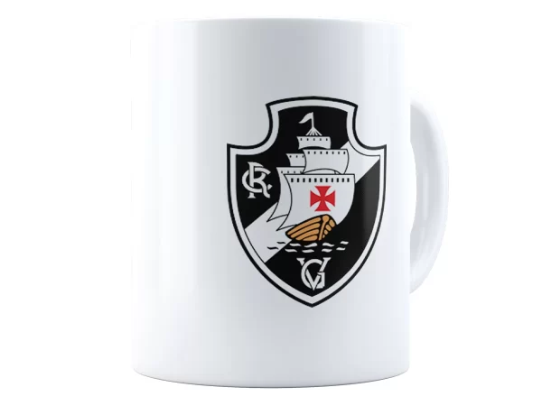 Caneca Vasco da Gama + Caixa - Xícara 325ML - Imagem 5