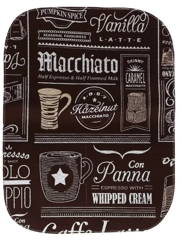 Jogo de Tapete De Cozinha 3 Pcs Antiderrapante Estampada - Imagem 3