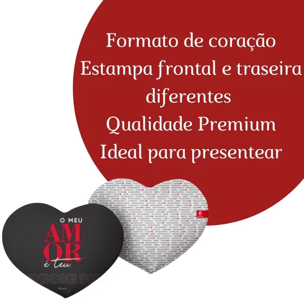 Almofada de Coração Pequeno para Namorados - Imagem 4