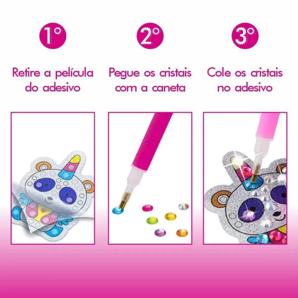 Kit de Pintura com Diamante Infantil - Imagem 5