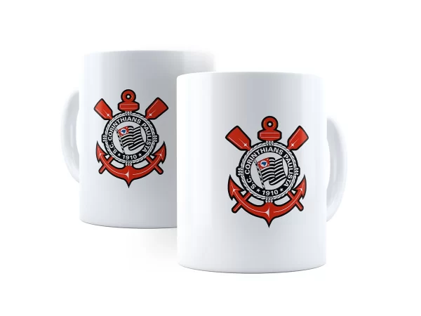 Caneca Corinthians + Caixa - Xícara 325ML - Imagem 2