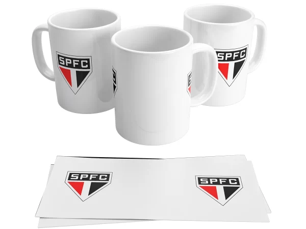 Caneca São Paulo + Caixa - Xícara 325ML - Imagem 3