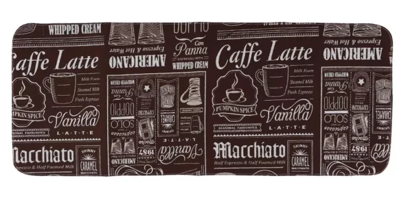 Jogo de Tapete De Cozinha 3 Pcs Antiderrapante Estampada - Imagem 2