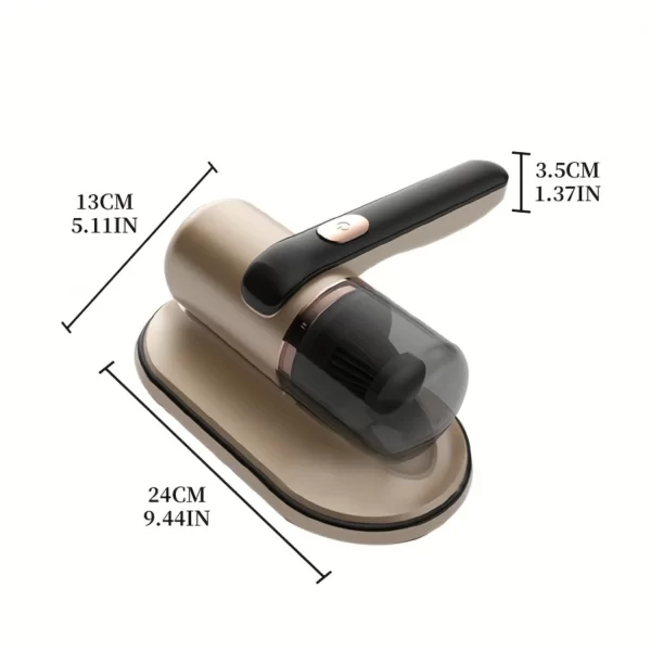 Sem Fio Handheld Luz Azul Desinfecção Ácaro Removedor, 15000Pa, 1Pc - Imagem 4