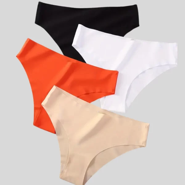 Kit Calcinhas Tanga Poliamida Sem Costura - Imagem 3
