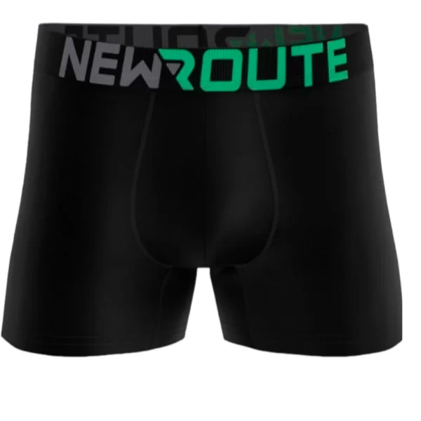 Kit 8 Cuecas Boxer Masculino Microfibra New Route - Imagem 2