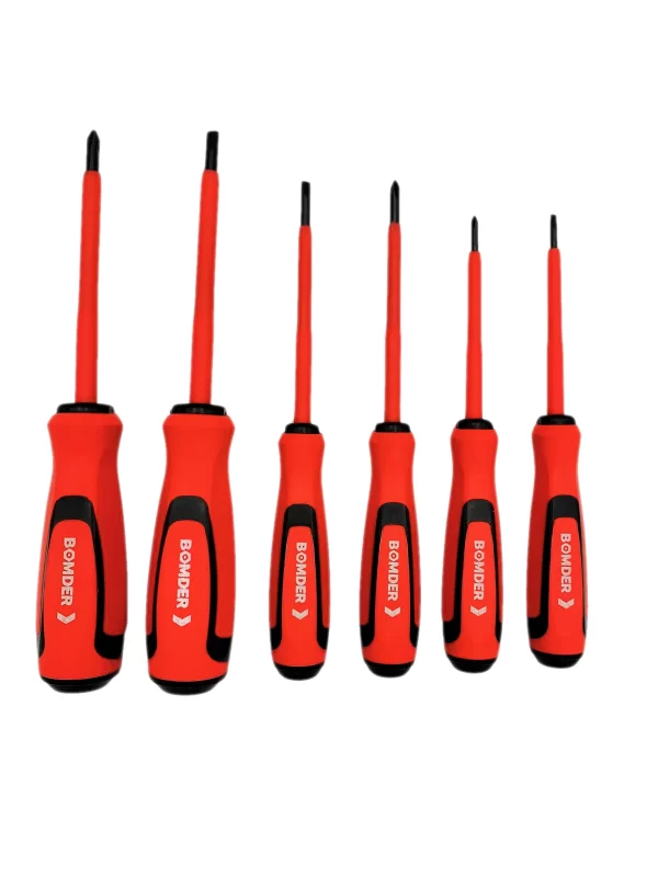 Kit Chave De Fenda Philips Isolada Eletricista 6 Peças Imã - Imagem 2