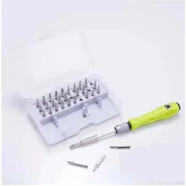 Kit de Chaves para Precisão 32 em 1 Precisnic Versátil e Eficiente Ideal para Reparos e Manutenções de Alta Precisão - Imagem 5