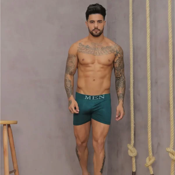 Kit com 10 Cuecas Boxers de Microfibra Masculina - Imagem 3