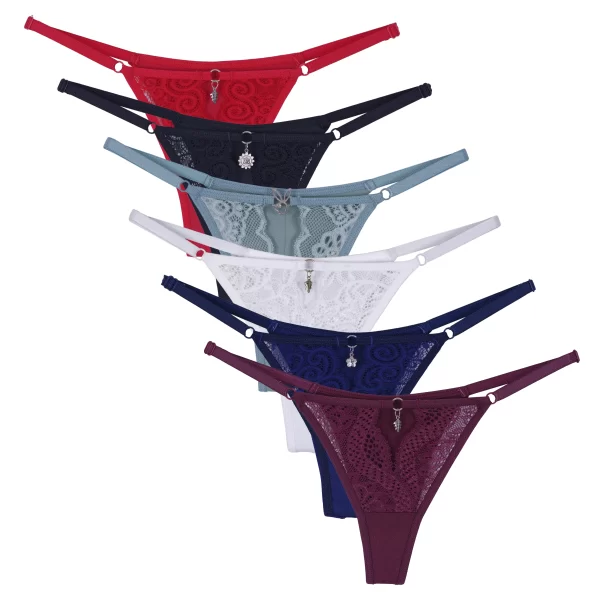 Kit Tanga Reguladora Dupla, Sexy Renda, 3, 5 Ou, 10