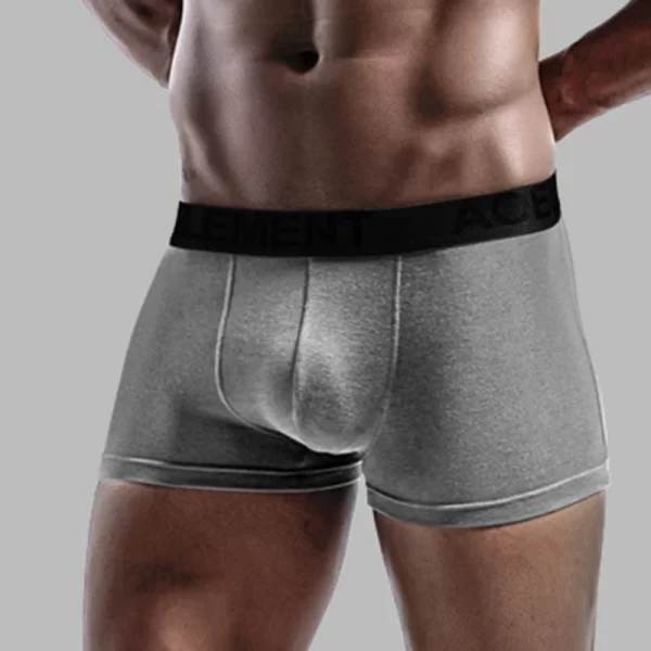 Alobee 2024 calcinha de algodão pacote masculino caixa de roupa interior deslizamento kit masculino boxer e cuecas para homme conjunto luxo shorts - Imagem 3