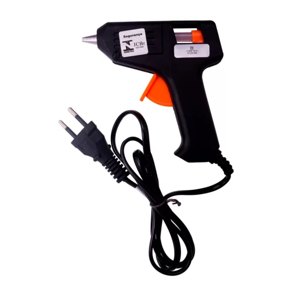 Pistola de Cola Quente Bivolt (110v e 220v) 10W Pequena