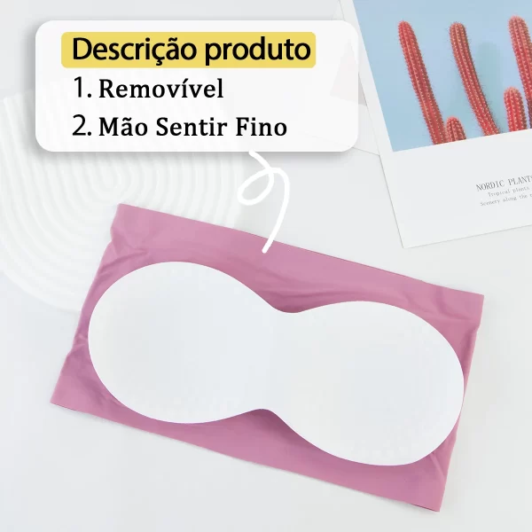 Top Tomara Que Caia Sem Costura - Imagem 4
