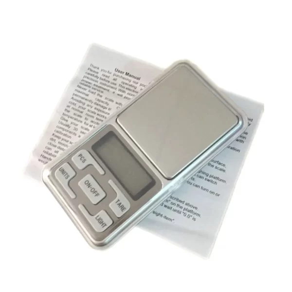 Mini Balança Digital De Bolso Com Alta Precisão 0,1g Até 200 - Imagem 4