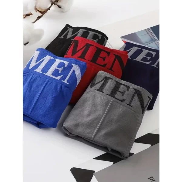 Kit com 10 Cuecas Boxers de Microfibra Masculina - Imagem 5