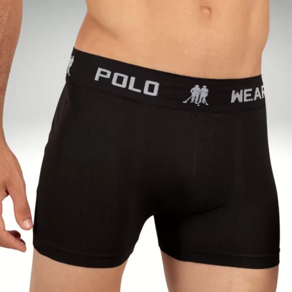 Kit 4 Cueca Boxer Masculino Polo Wear Microfibra Original - Imagem 2