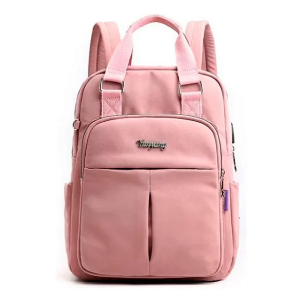 Mochila Bolsa Feminina Executiva Notebook Reforçada Usb Leve