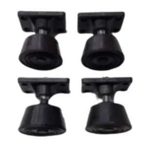 Kit de Pés Niveladores Emborrachados para Mesas de Bilhar