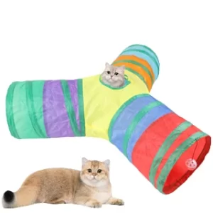 Brinquedo Para Pets Túnel Labirinto Para Gatos Colorido Top