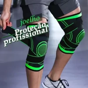 Joelheira e Tornozeleira de Compressão para Alívio de Dor